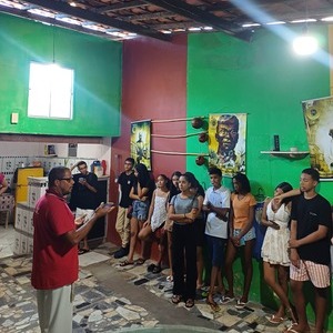 Imagem de roda de capoeira