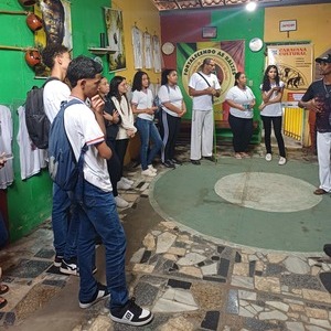 Imagem de roda de capoeira