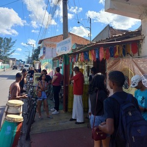 Imagem de roda de capoeira