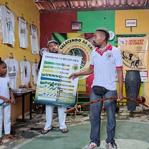 Imagem de roda de capoeira