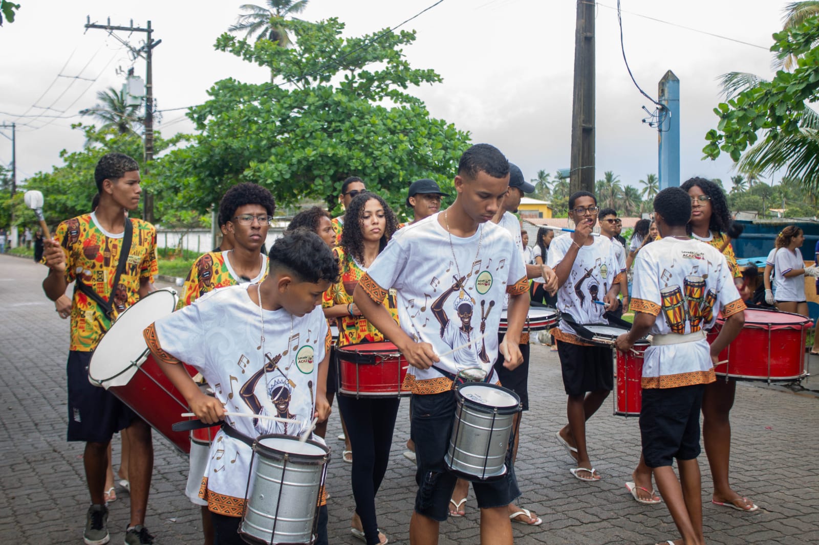 Imagem da levada em apresentação pública