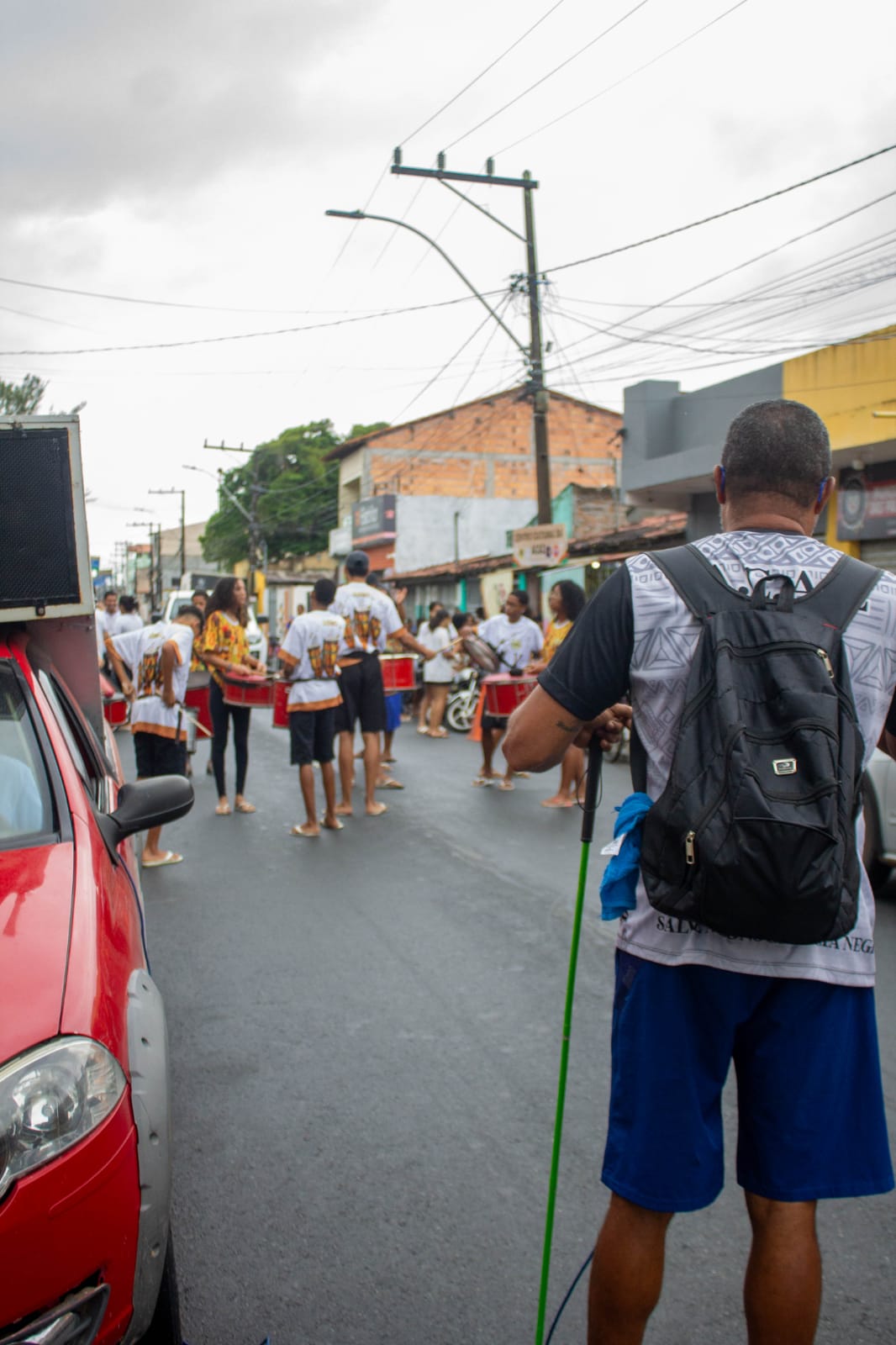 Imagem da levada em apresentação pública