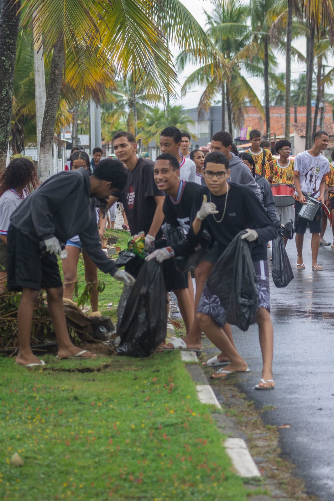 Imagem da levada em apresentação pública