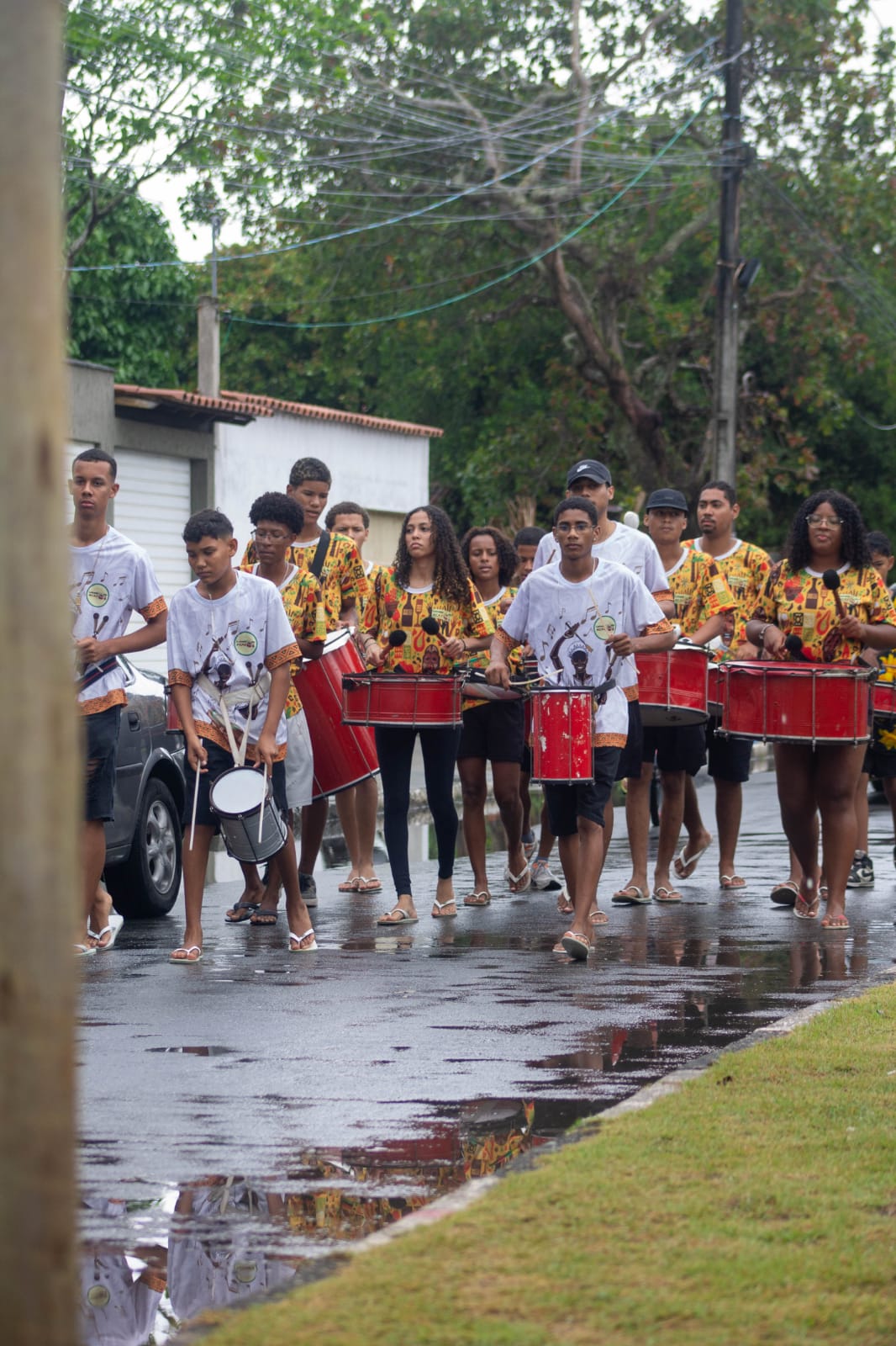 Imagem da levada em apresentação pública