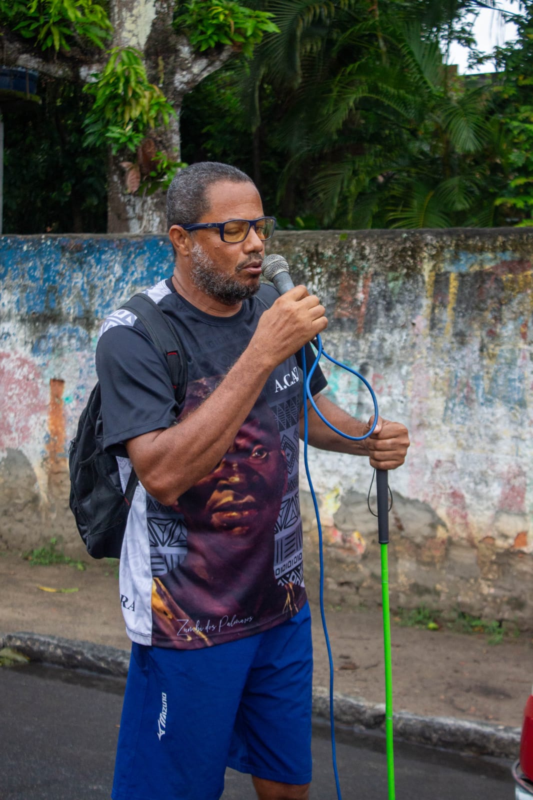 Imagem da levada em apresentação pública