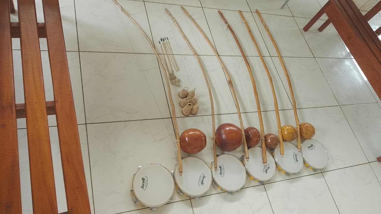 Imagem de roda de capoeira