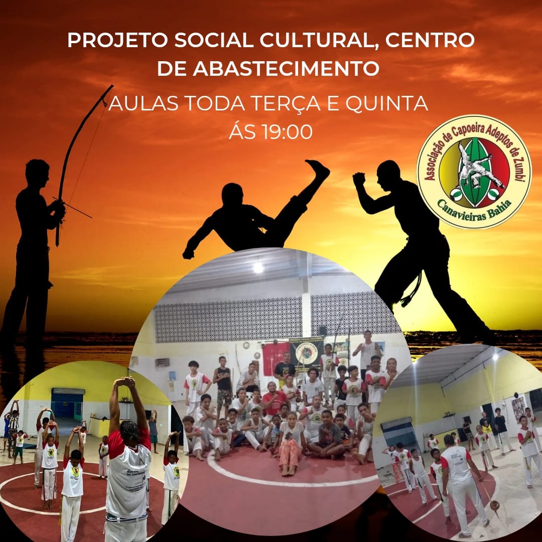 Imagem de roda de capoeira