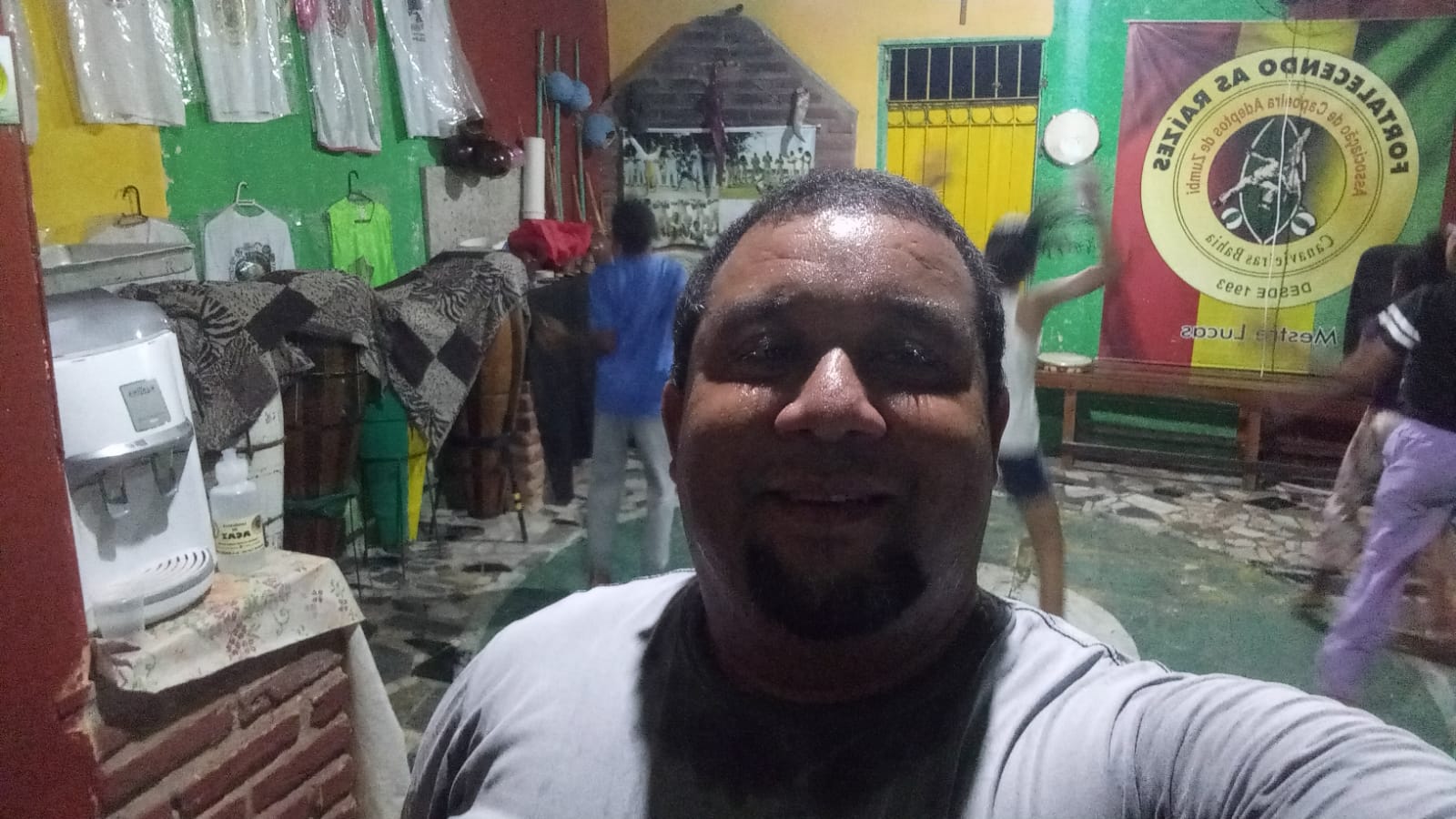 Imagem de roda de capoeira