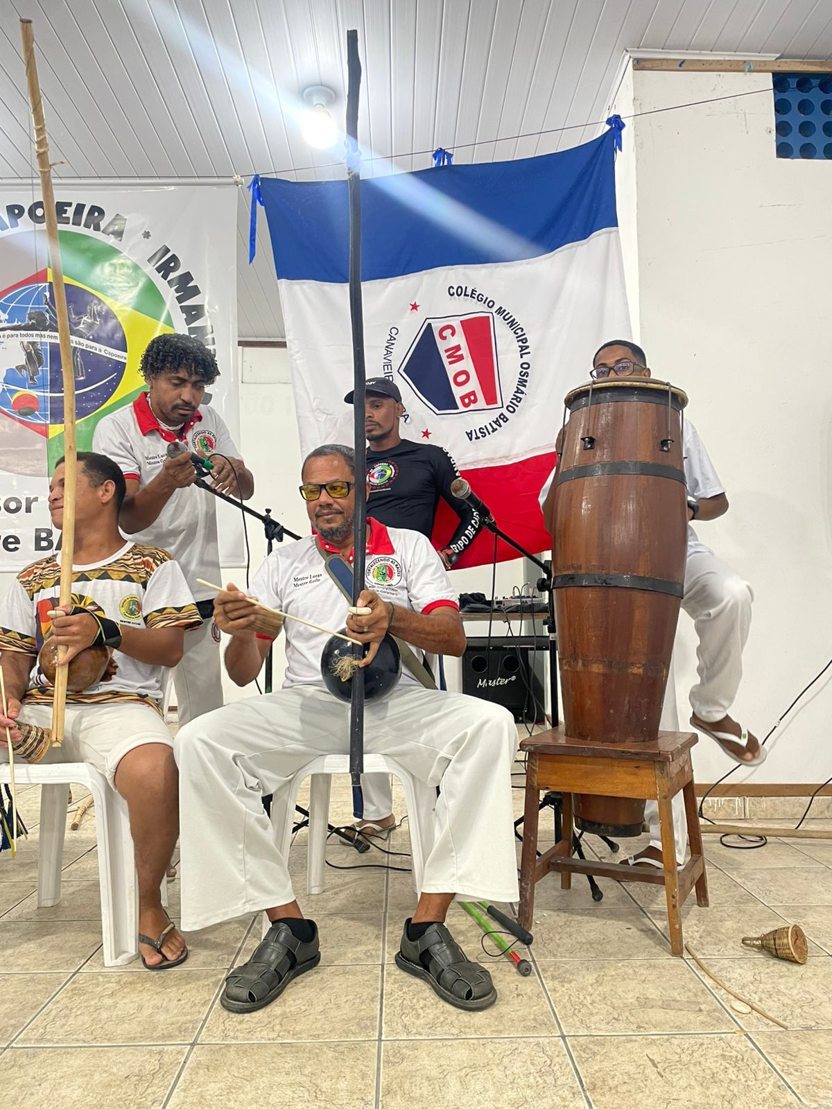 Imagem de roda de capoeira