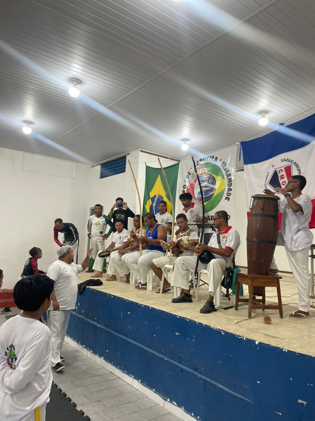 Imagem de roda de capoeira